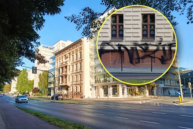 Zero szacunku dla zabytku. „Kanapka” oszpecona przez nieuchwytnego pseudografficiarza 