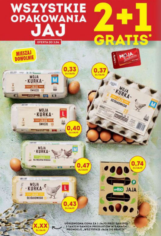 Promocje w Biedronce od 1.04