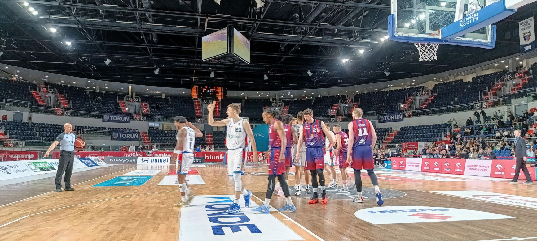 Arriva Polski Cukier Toruń - King Szczecin, zdjęcia z meczu Orlen Basket Ligi