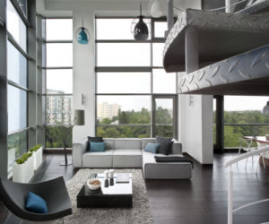 Woronicza Qbik w wersji industrialnej: loft aranżacja