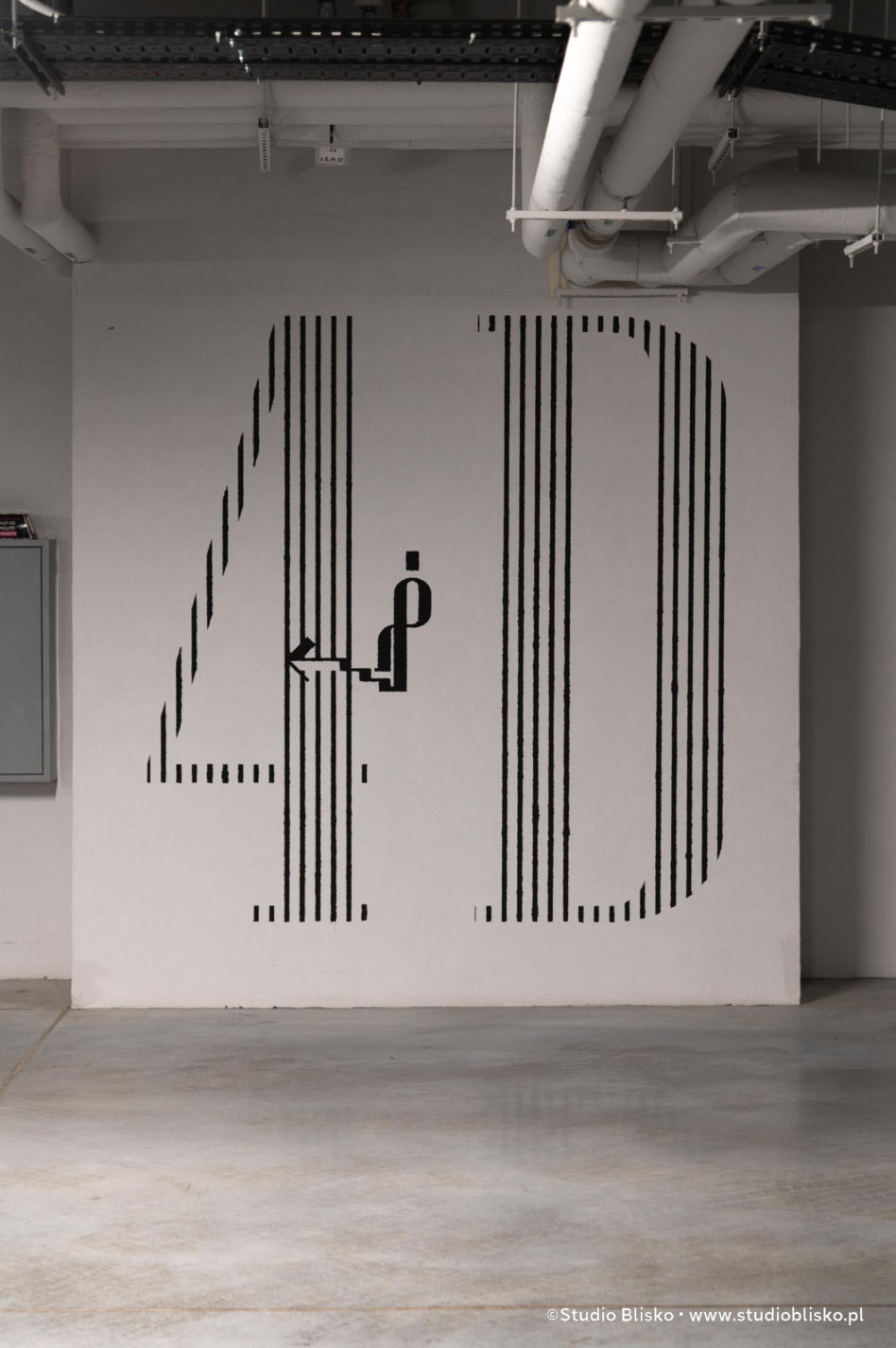 Wayfinding dla apartamentów Naturia w Toruniu 