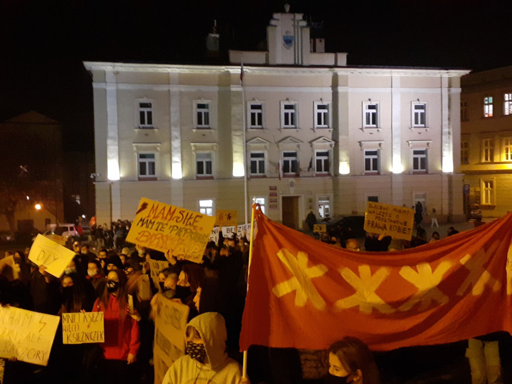 Protest kobiet w Przemyślu - 28 października