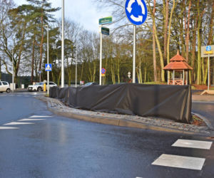 Wygrodzenia na węźle Głębokie