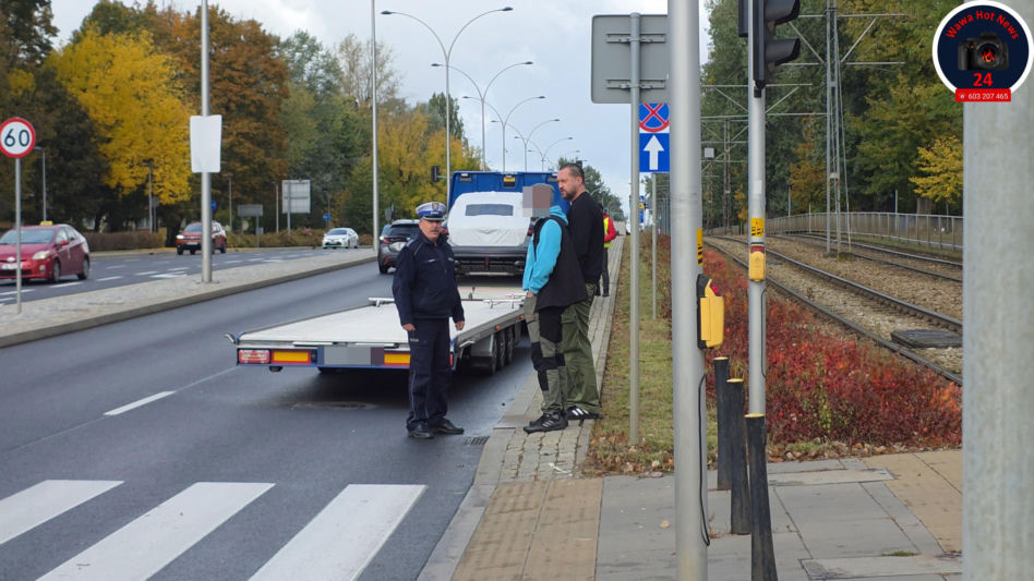 Marcin Prokop miał kolizję drogową