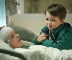 Joasia (Barbara Kurdej-Szatan) z M jak miłość po wypadku w szpitalu w 1221 odcinku 