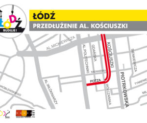 Aleja Kościuszki będzie dłuższa