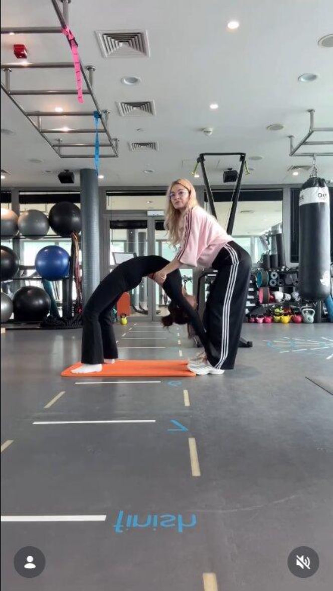 Wieniawa pokazuje efekty treningów. Pośladki mówią same za siebie