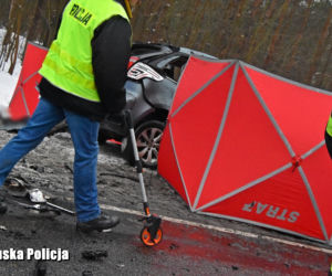 Śmiertelny wypadek na drodze Gorzów - Strzelce. 
