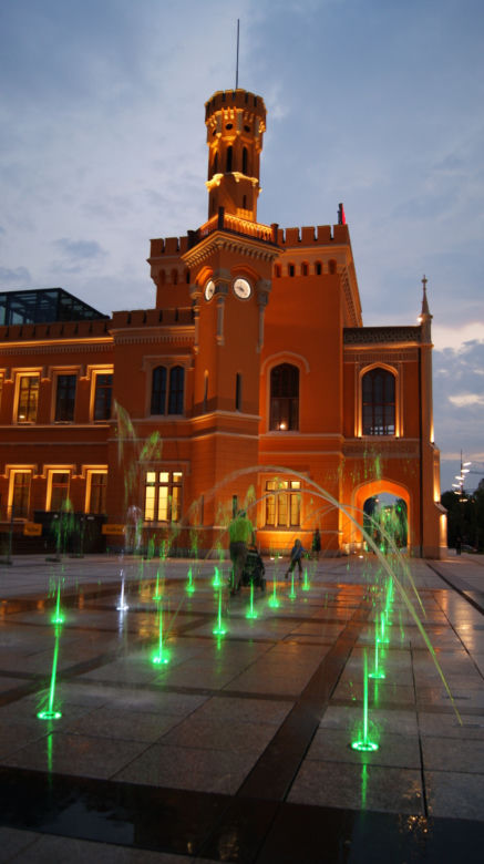 Plac przed dworcem Wrocław Główny