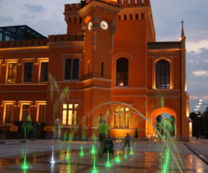 Plac przed dworcem Wrocław Główny
