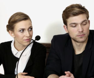 Barwy szczęścia odc. 1457. Sandra (Paulina Komenda), Michał (Piotr Witkowski)