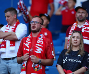 Wisła Kraków - Wieczysta Kraków: Zdjęcia kibiców i zawodników z meczu 6. kolejki PKO BP Ekstraklasy