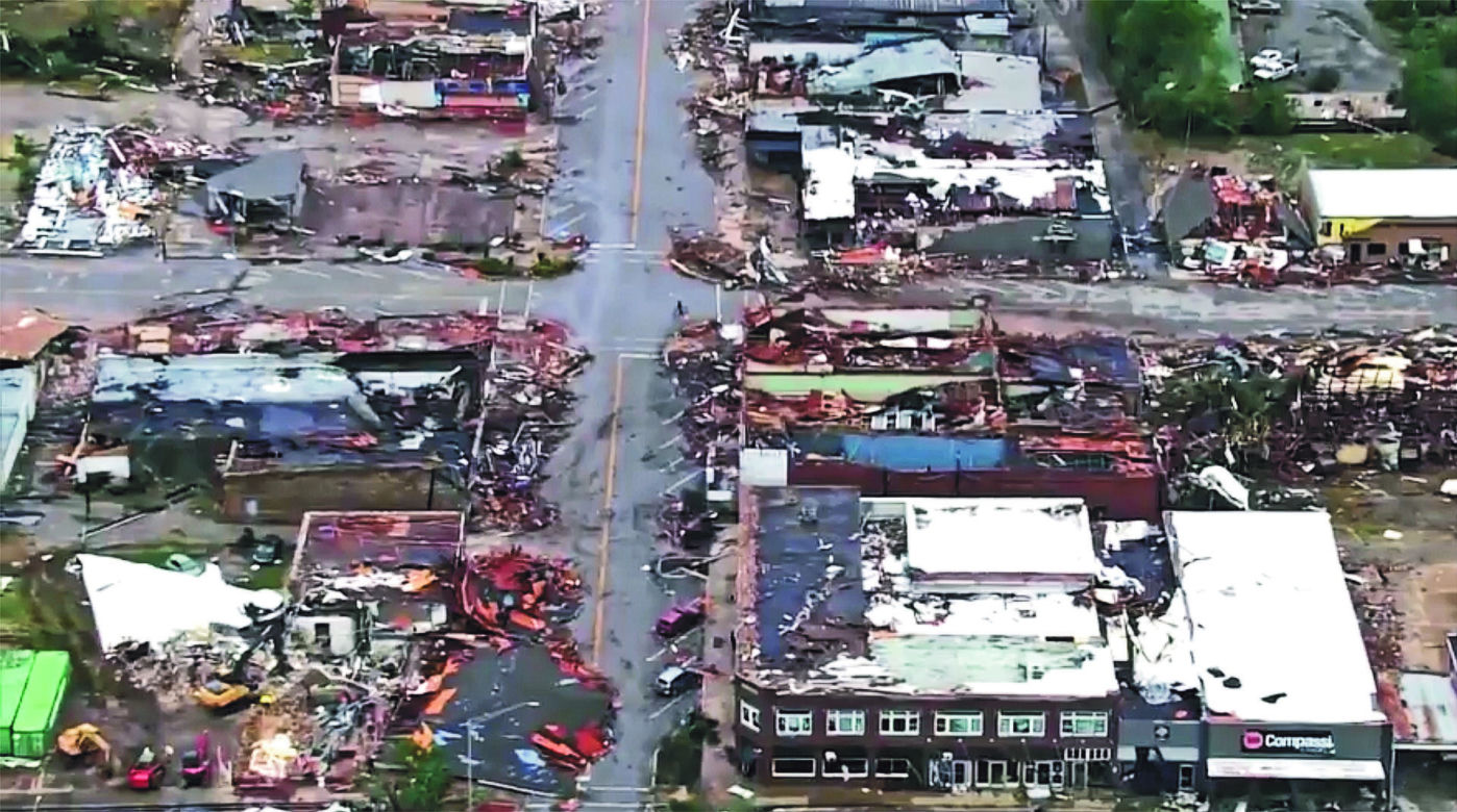 Tornado zmiotło miasto