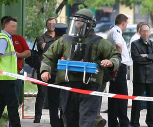 Fałszywy alarm bombowy sparaliżował Polskę