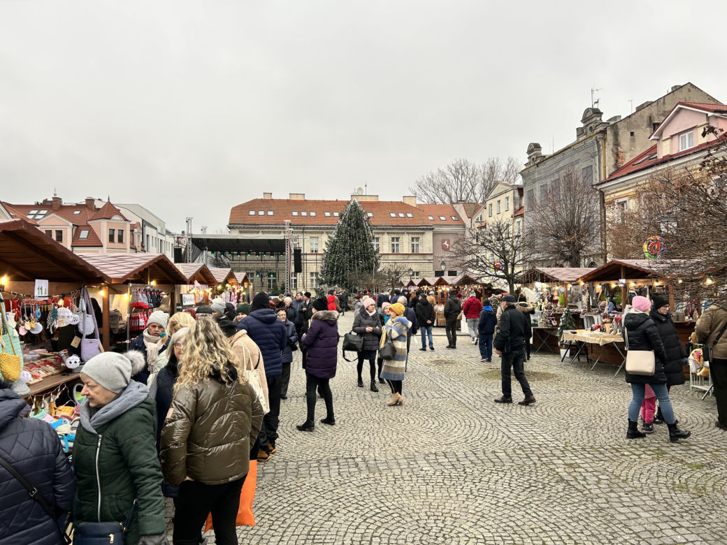 Jarmark świąteczny w Koninie