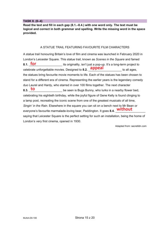 Matura 2025 angielski dwujęzyczny: ODPOWIEDZI do wszystkich zadań, gotowe rozwiązania matury z angielskiego - poziom dwujęzyczny [8.05.2025]