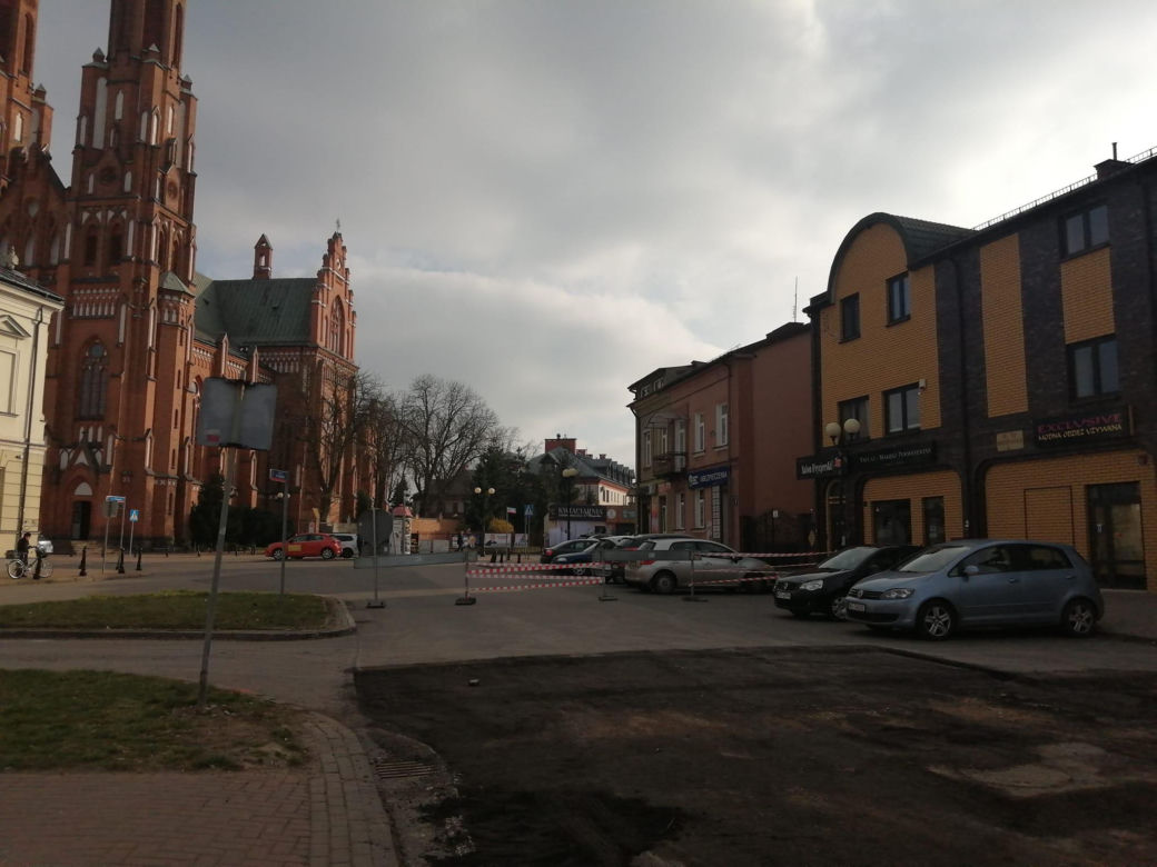 Utrudnienia w centrum Siedlec. Ruszył remont Cmentarnej i Niedziałka.
