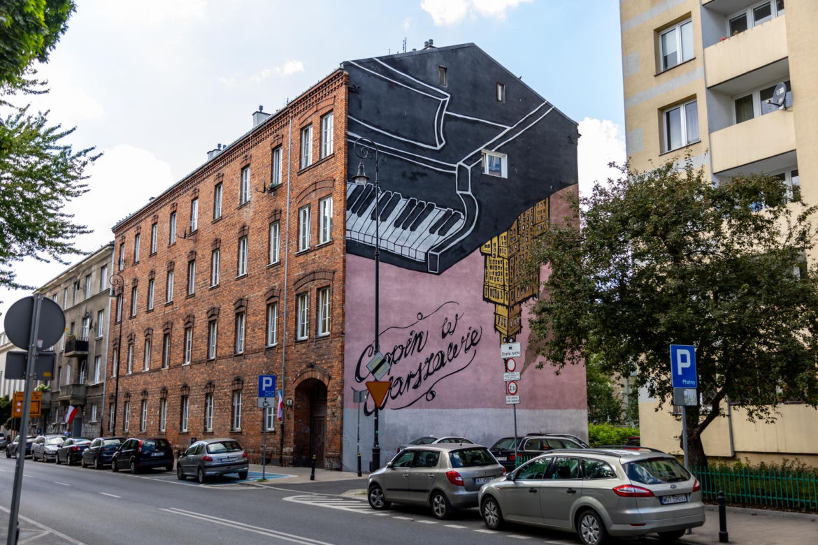 Murale w Warszawie