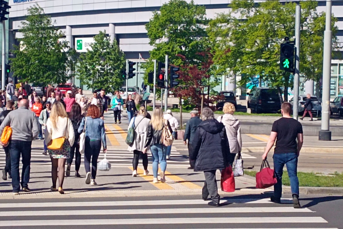 Gehenna pieszych w centrum Szczecina