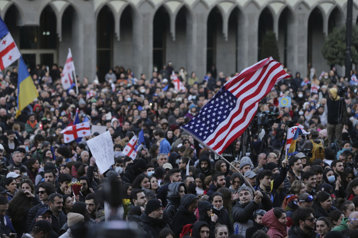 Protesty w Gruzji