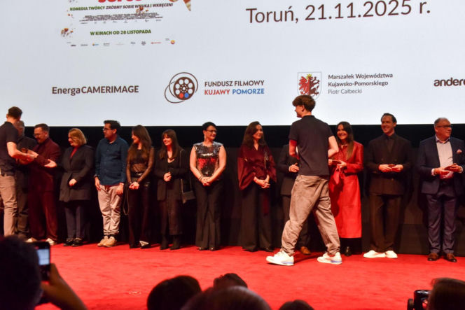 Prapremiera "Piernikowego serca" na festiwalu EnergaCAMERIMAGE. Na scenie m.in, Olga Bołądź i Piotr Głowacki