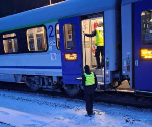 Wypadek na torach w Białym Dunajcu