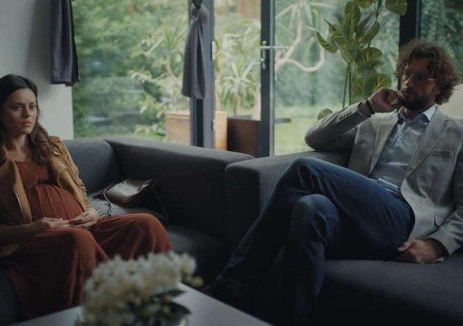 M jak miłość, odcinek 1904. Kasia (Paulina Lasota), Mariusz (Mateusz Mosiewicz)