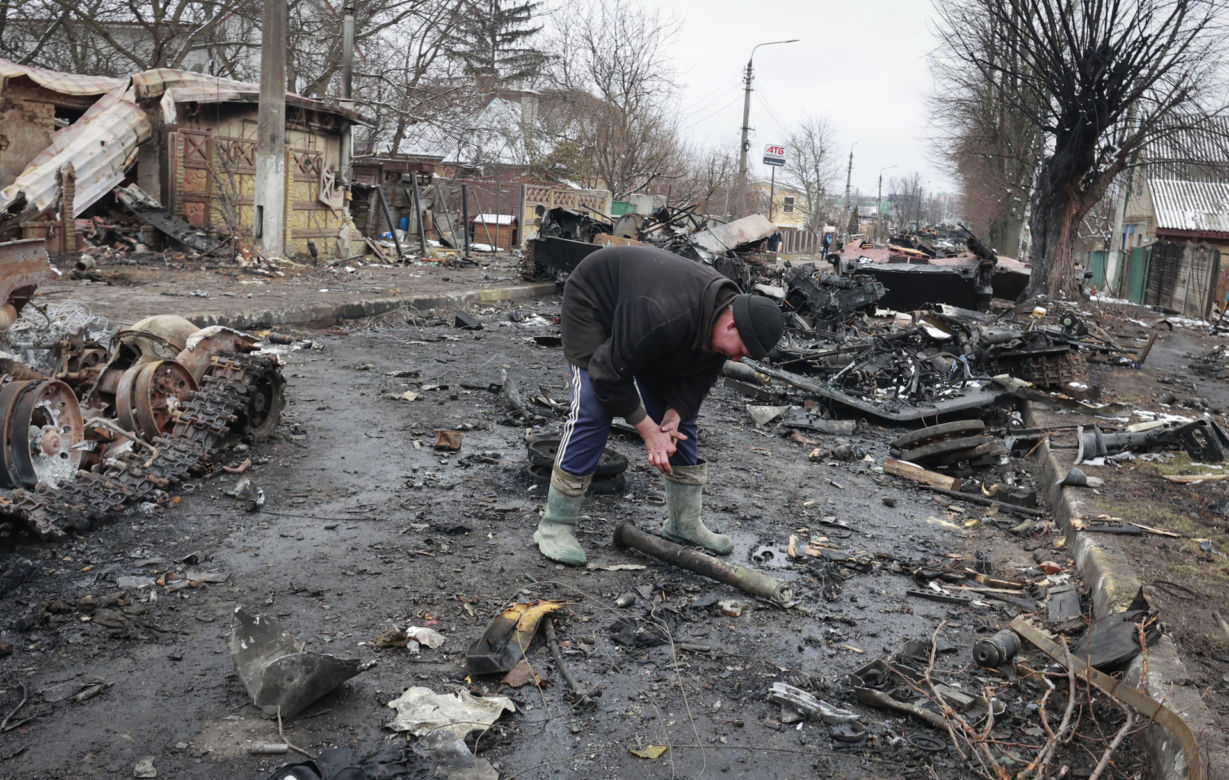 Ukraina. Zniszczenia wojenne i ofiary wśród ludności cywilnej na Ukrainie