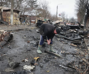 Ukraina. Zniszczenia wojenne i ofiary wśród ludności cywilnej na Ukrainie