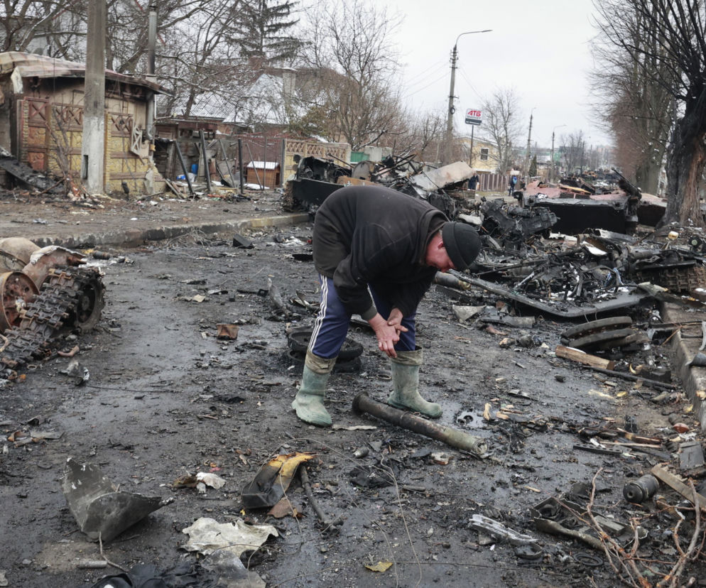 Ukraina. Zniszczenia wojenne i ofiary wśród ludności cywilnej na Ukrainie