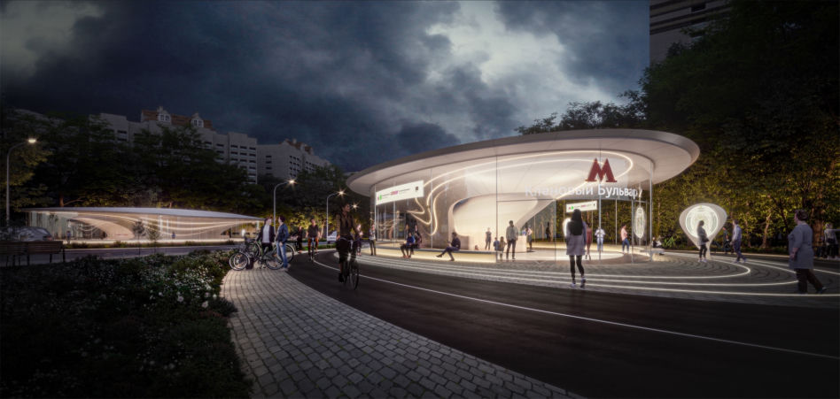 Nowa stacja moskiewskiego metra od Zaha Hadid Architects
