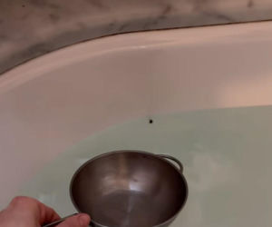 Koszmar Kasi Tusk jak z horroru! Poszła do łazienki, musiała użyć durszlaka