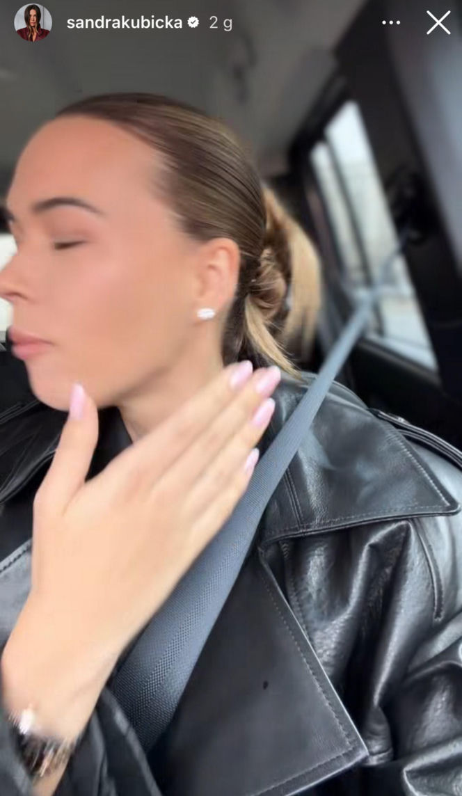 Sandra Kubicka w sądzie