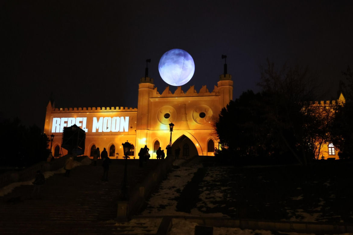 Promocja filmu „Rebel Moon” Netflixa w Lublinie