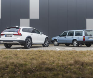 Volvo 740 kombi 2.4TD & Volvo V90 Cross Country B5 AWD 8AT 