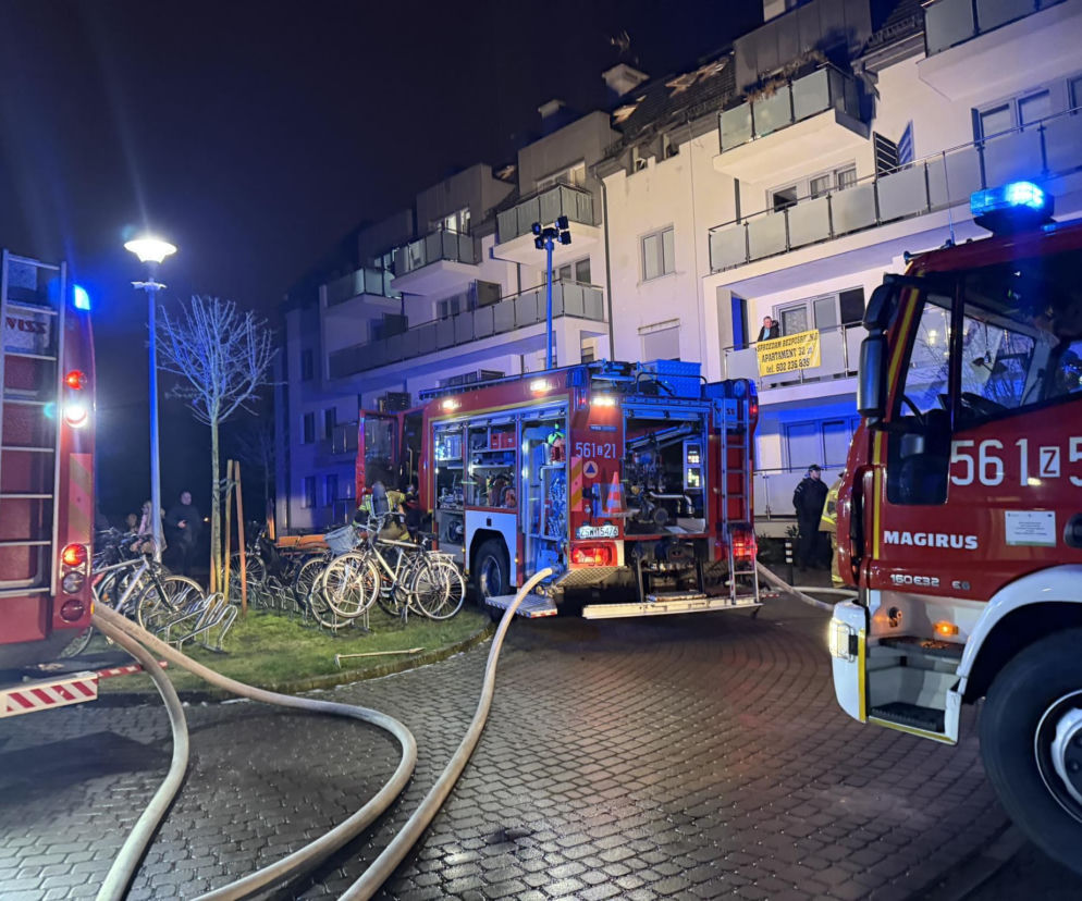 Pożar w Świnoujściu