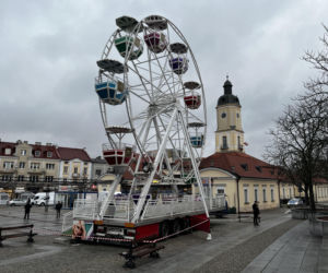 Diabelski młyn na Rynku Kościuszki w Białymstoku