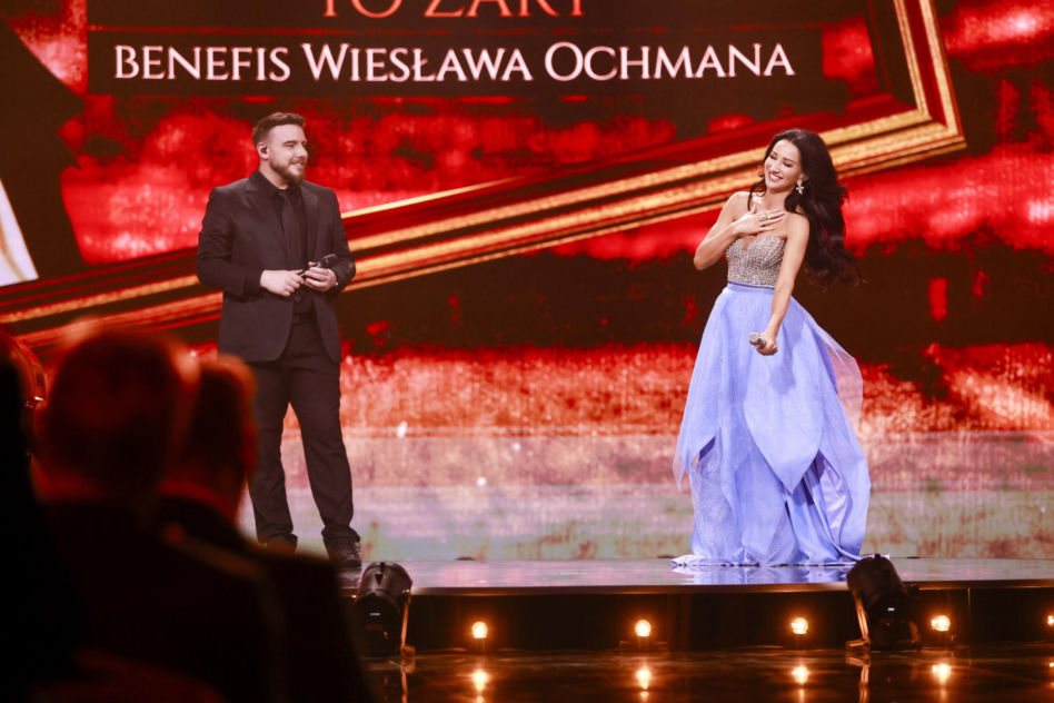 Justyna Steczkowska i Krystian Ochman - benefis Wiesława Ochmana