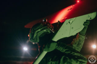 FlyEye na nocnej misji.  WOT monitoruje kluczowe obiekty z powietrza