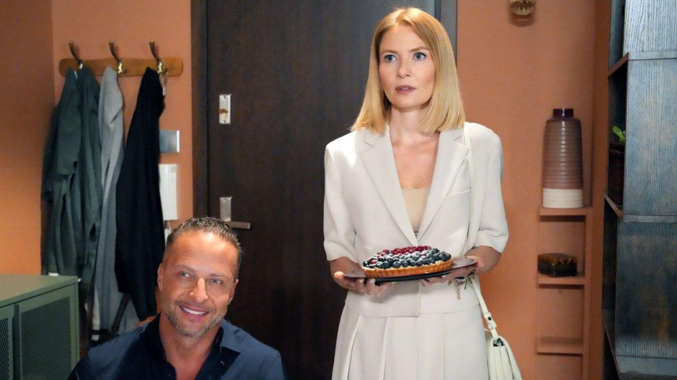 Barwy szczęścia odc. 3114. Sebastian (Marek Krupski), Dominika (Karolina Chapko)