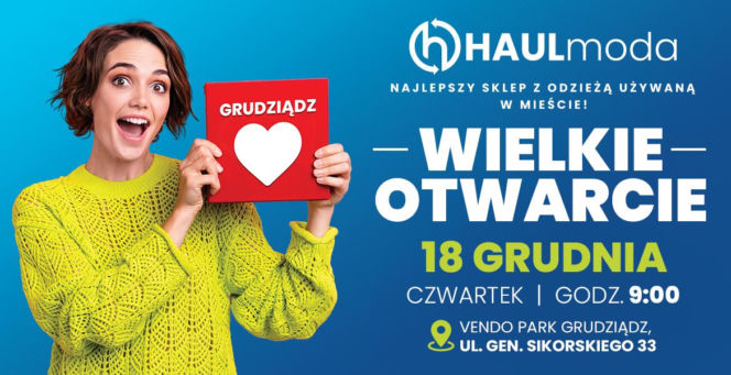 HAUL moda w Grudziądzu. To nowy wymiar odzieży używanej!