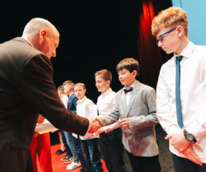 Najzdolniejsi uczniowie odebrali stypendia Prezydenta Miasta Siedlce