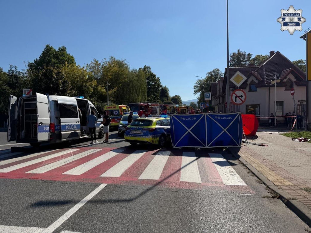 Tragiczny wypadek w Żywcu