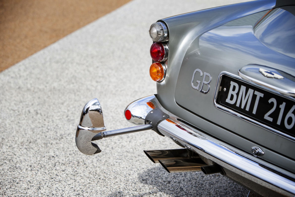 Oryginalny Aston Martin DB5 Jamesa Bonda