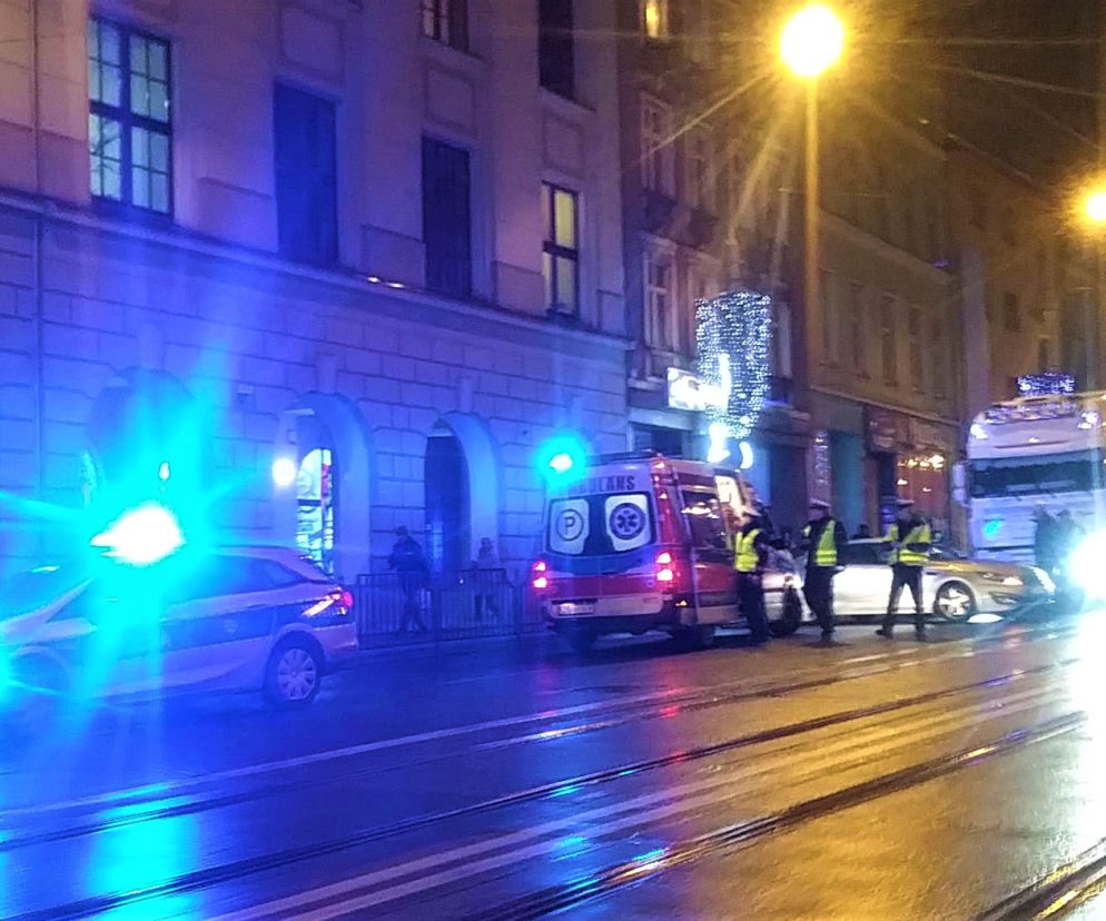Wypadek na ul. Wyszyńskiego