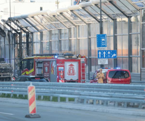 Pożar autobusu miejskiego Al. Stanów Zjednoczonych