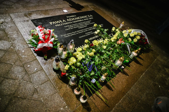 Gdańsk. 7. rocznica śmierci Pawła Adamowicza