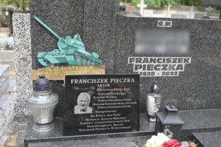 Tak wygląda grób Franciszka Pieczki