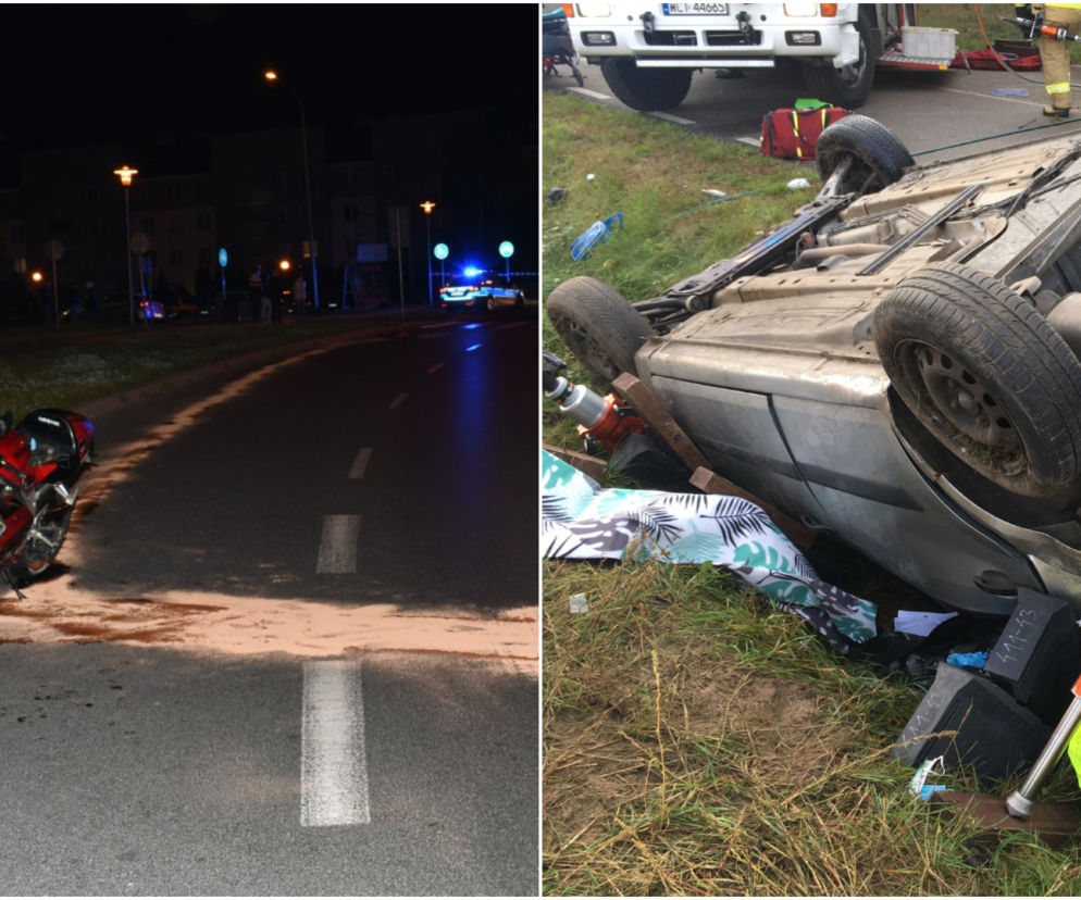 Ciechanów. Nie żyje 24-latek, kierowca zakleszczony w aucie! Strażacy rozcięli pojazd [ZDJĘCIA]