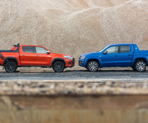Toyota Hilux 2.4 D-4D 150 KM 4x4 AT6 Selection 50 vs. Volkswagen Amarok V6 3.0 TDI 258 KM 4Motion DSG8 Aventura